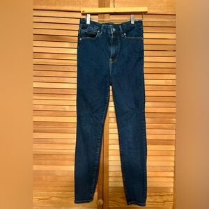 Good American Deep Indigo Skinny Jeans